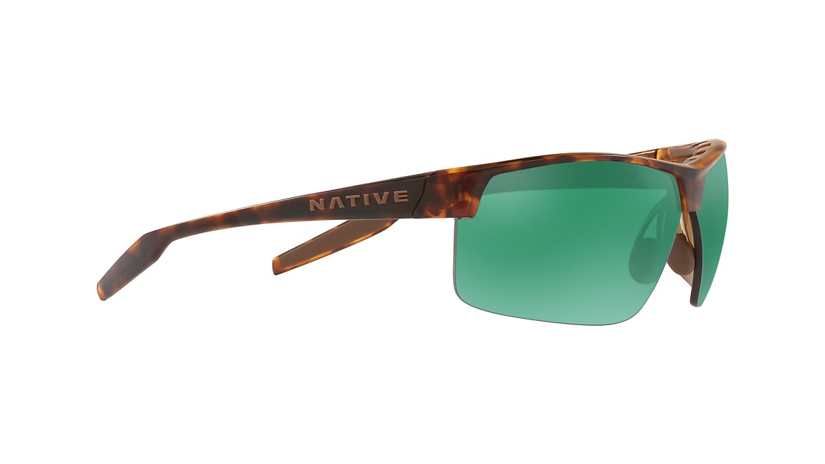 Hardtop Ultra XP Sunglasses Green Reflex | Native Eyewear®