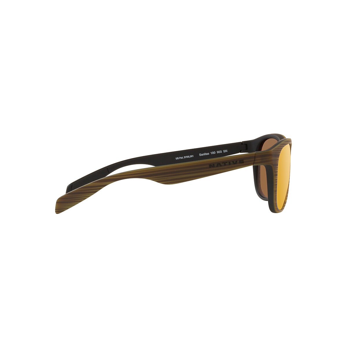 Sanitas Sunglasses in Bronze Reflex | Native Eyewear®