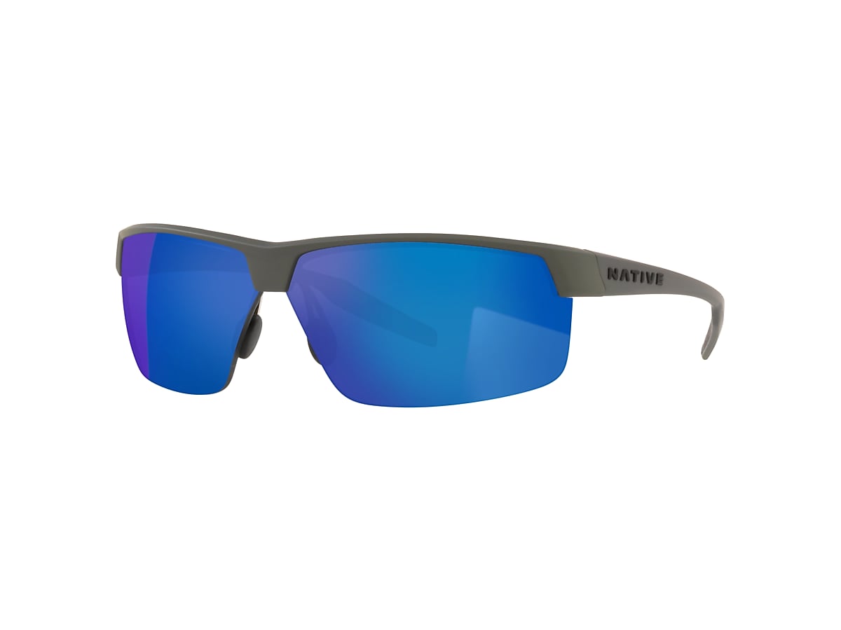 Hardtop Ultra XP Sunglasses in Blue Reflex Native Eyewear CA