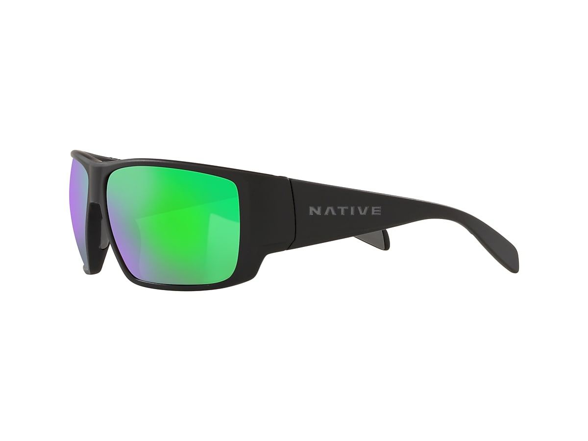 Sightcaster Sunglasses in Green Reflex