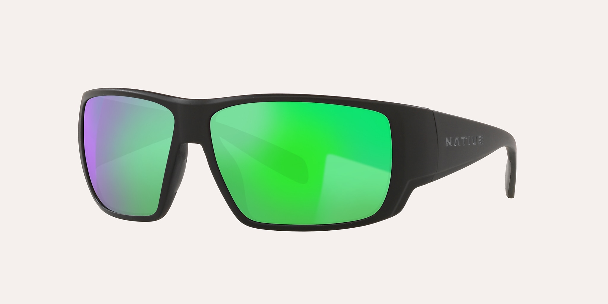 Sightcaster Sunglasses in Green Reflex