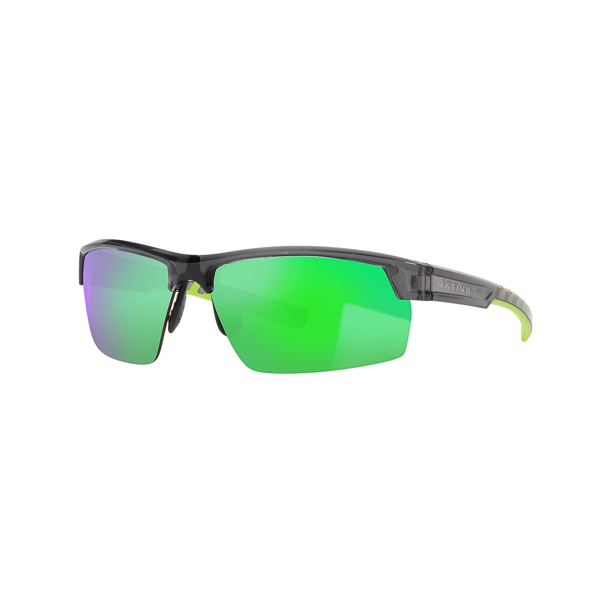 Catamount Sunglasses in Green Reflex | Native Eyewear®