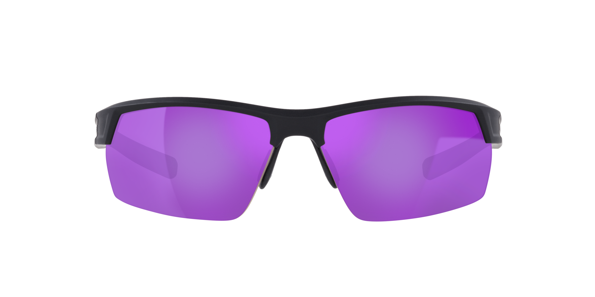 Black Sports Half Rim Unisex Sunglasses by Vincent Chase Polarized-149108 –  Lenskart