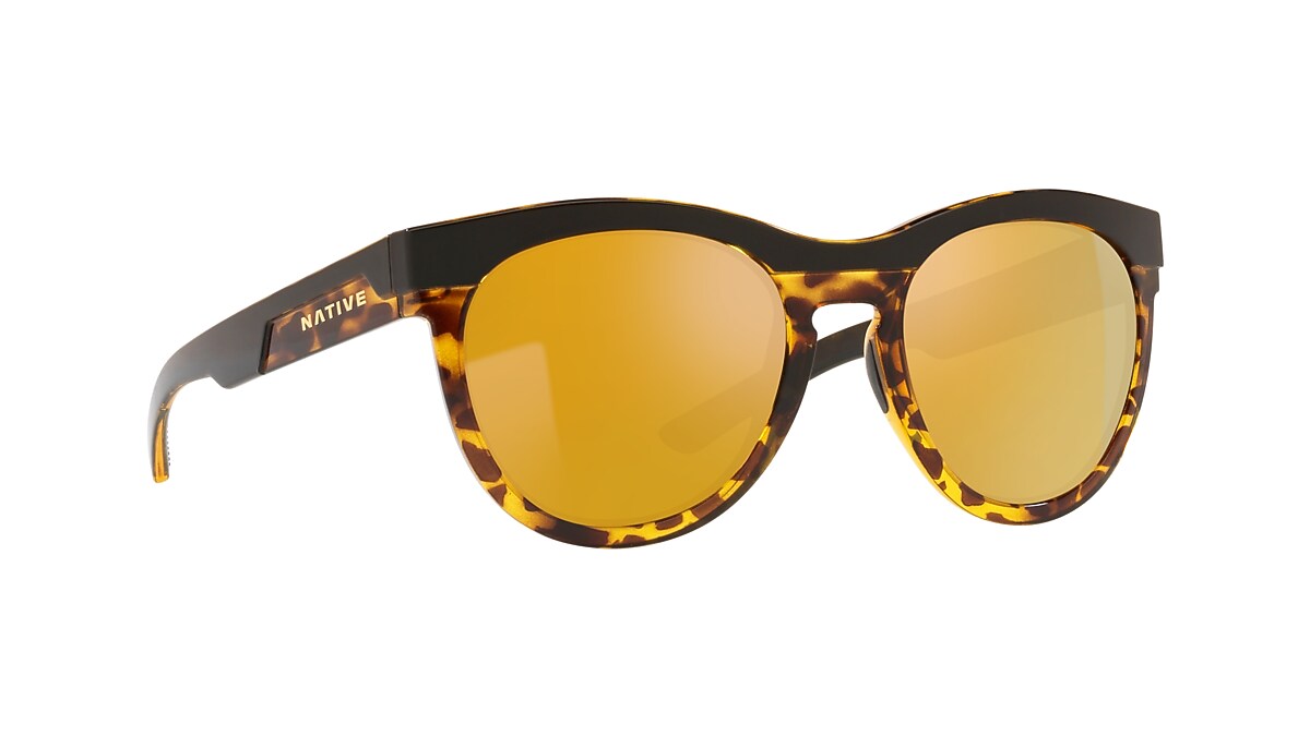 La Reina Sunglasses Bronze Reflex | Native Eyewear®