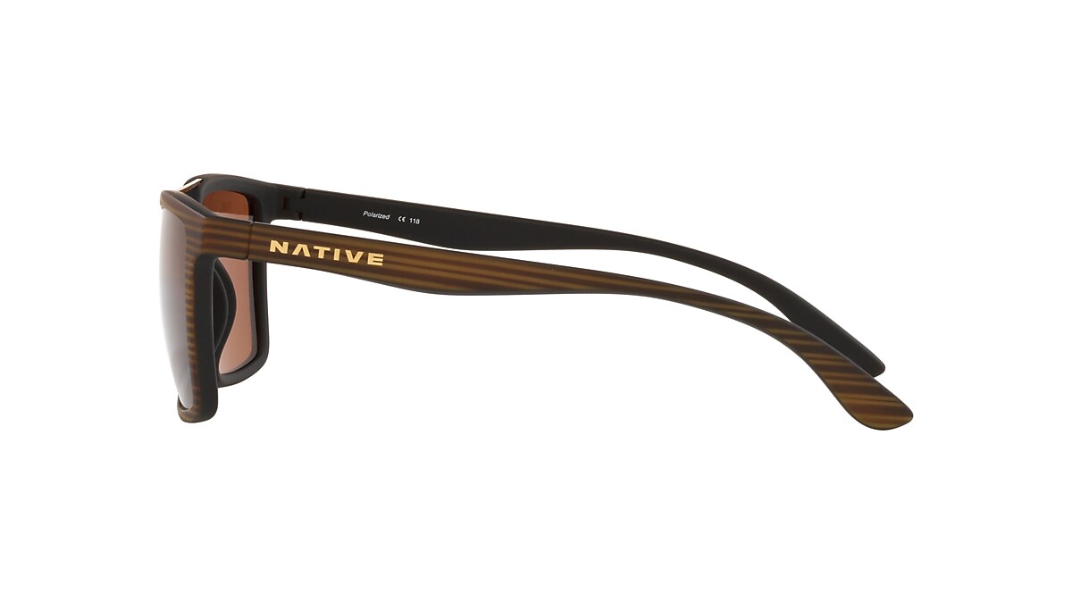 Four Corners Sunglasses in Brown | Native Eyewear® 