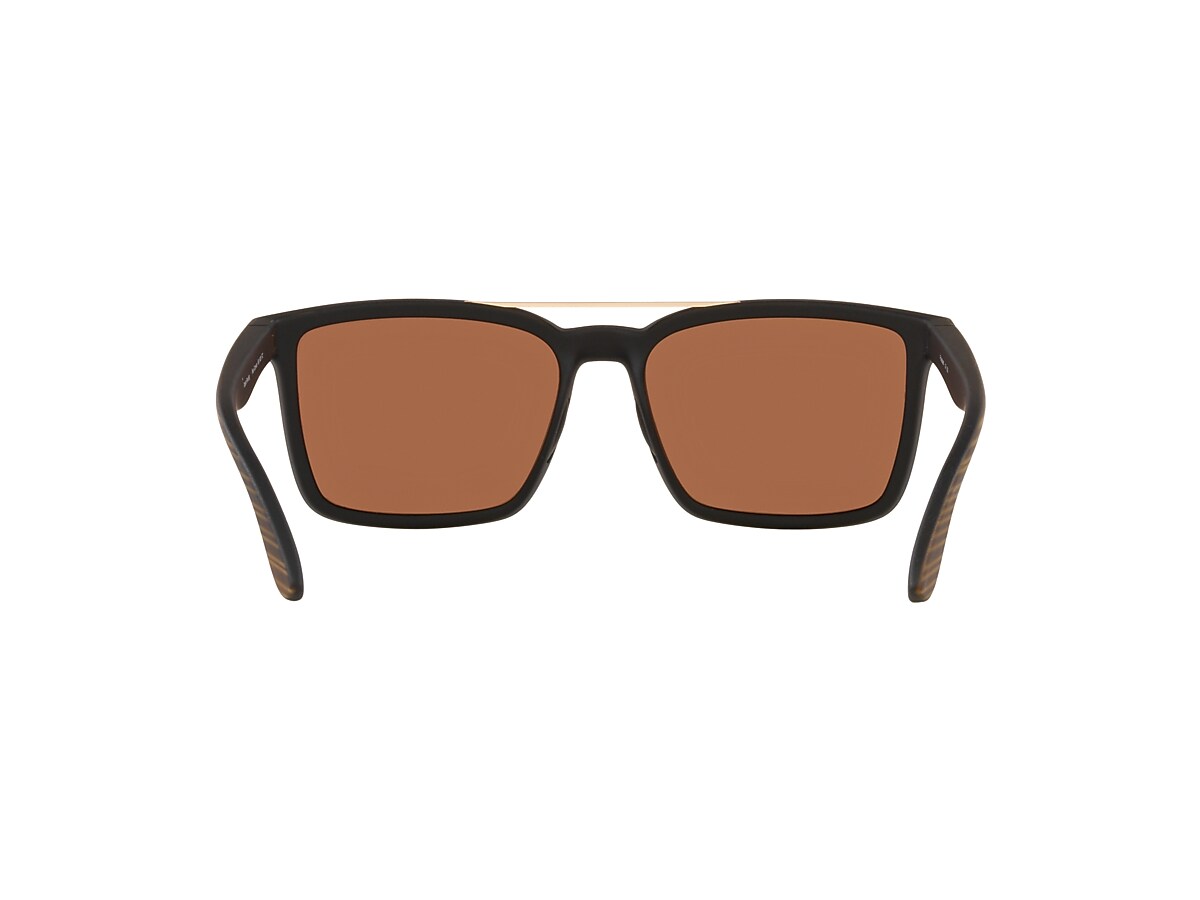 Heritage Rowing Stripe Round Sunglasses for Men