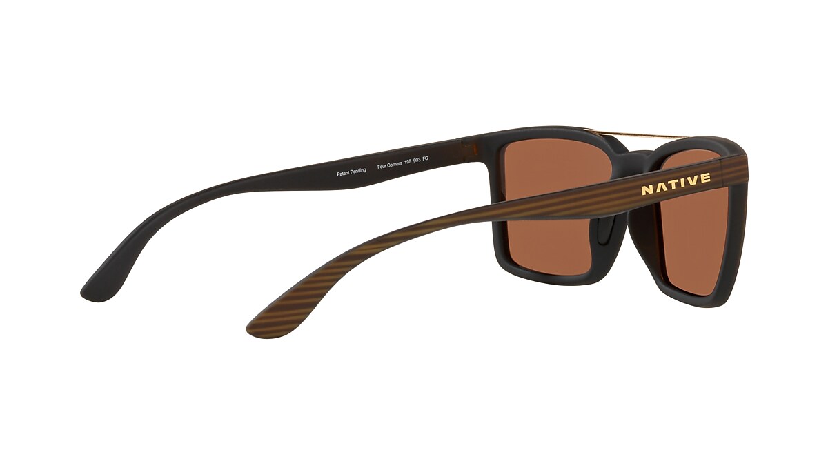 Four Corners Sunglasses in Brown | Native Eyewear®