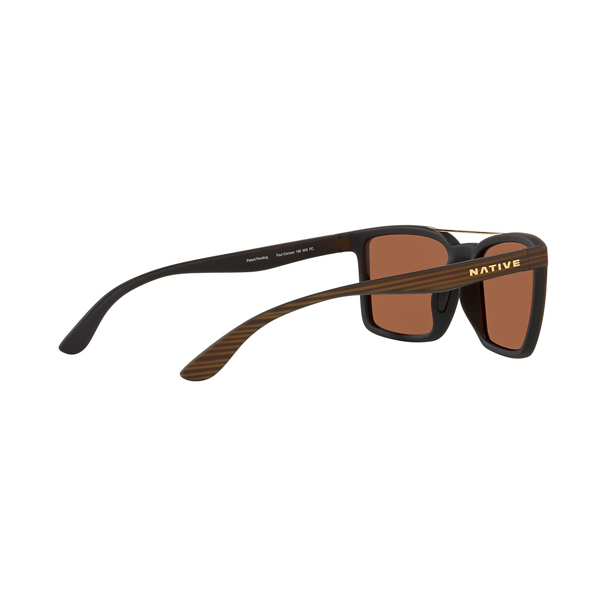 Four Corners Sunglasses in Brown | Native Eyewear® 