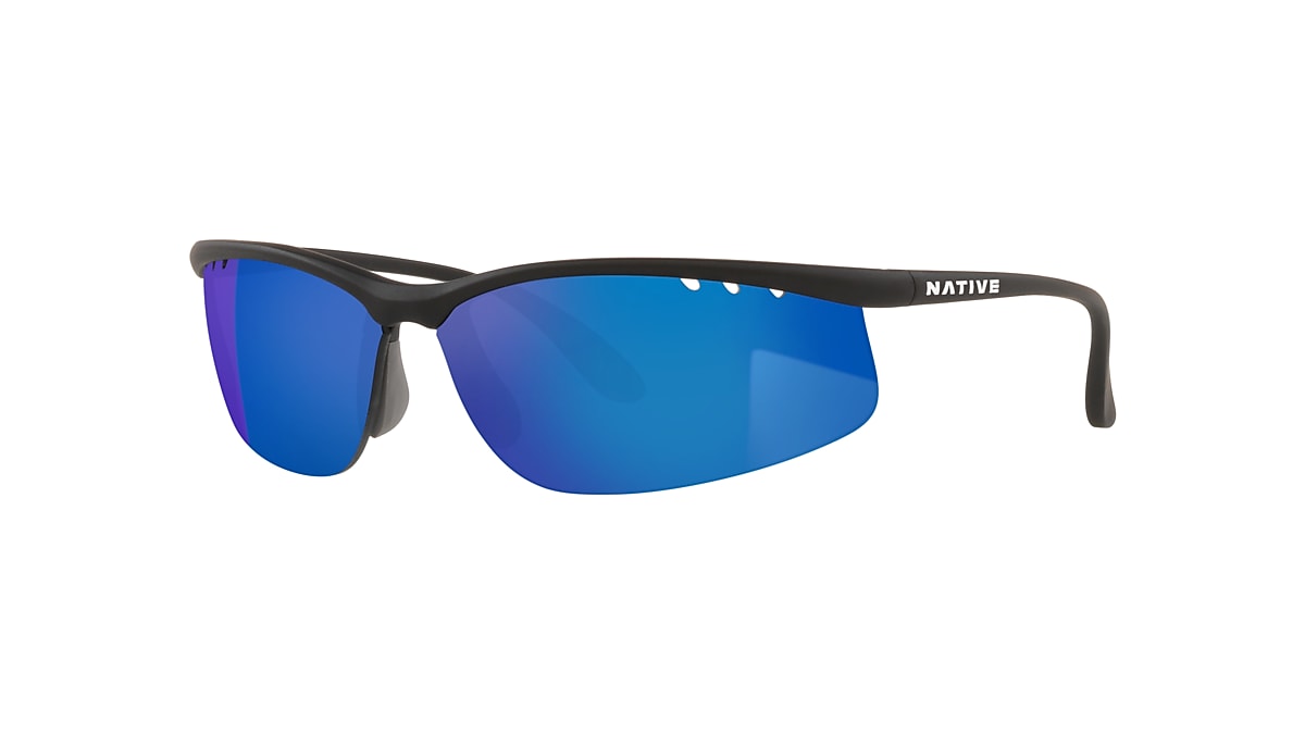 Dash AF Sunglasses in Blue Reflex Native Eyewear US