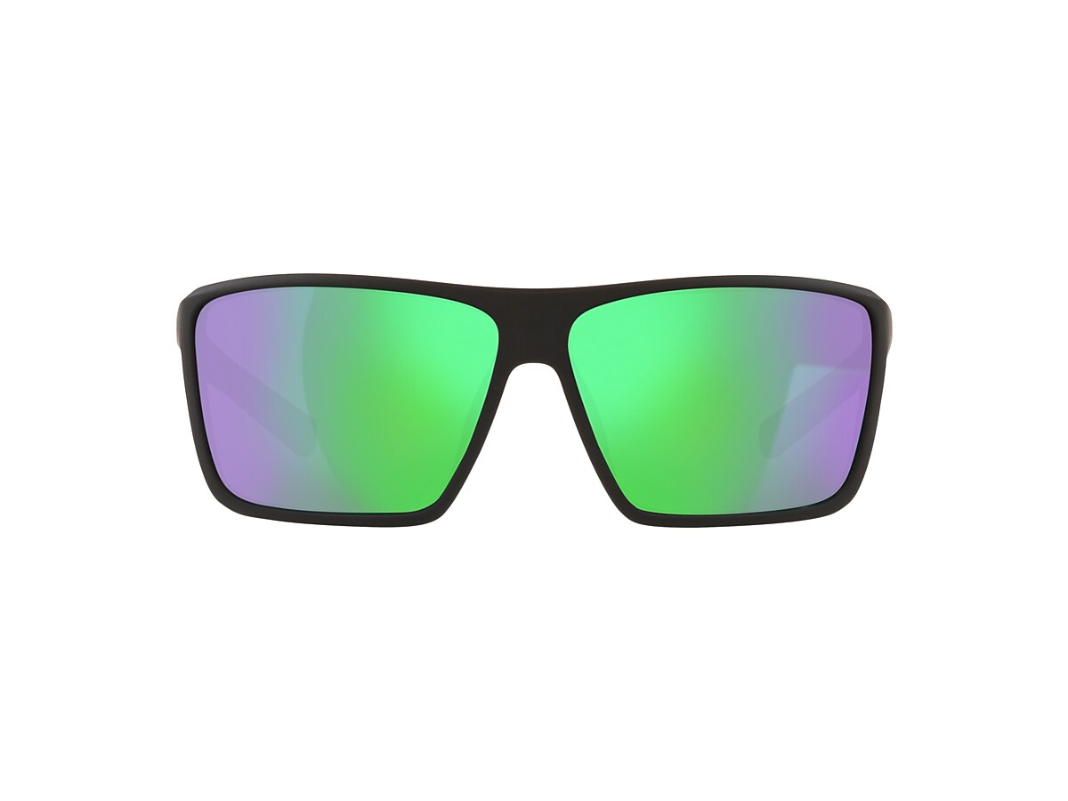 小物 unlabel welligton glasses Wells XL Sunglasses Green Reflex | Native Eyewear®