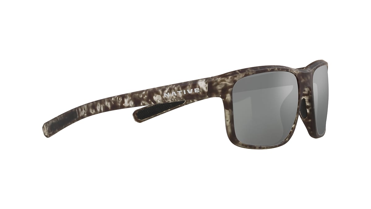 Wells Sunglasses in Silver Reflex Native Eyewear US