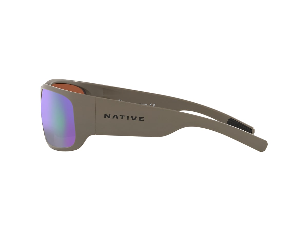 Boulder SV Sunglasses in Green Reflex Native Eyewear US