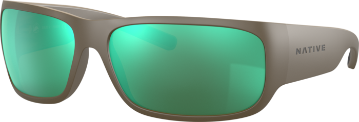 Boulder SV Sunglasses in Green Reflex | Native Eyewear®