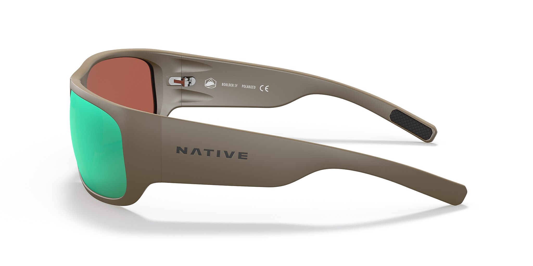 Boulder SV Sunglasses in Green Reflex | Native Eyewear®