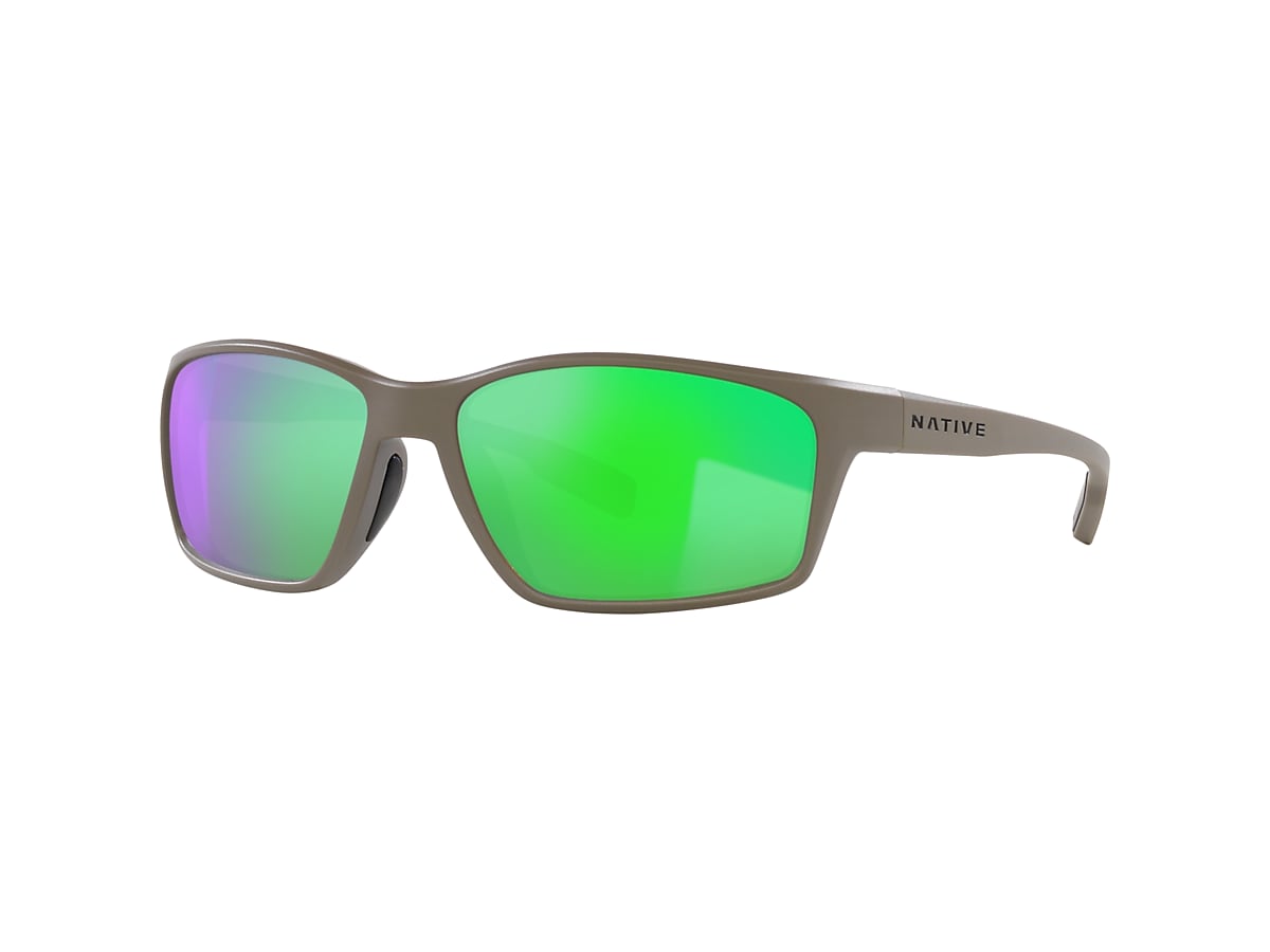 Kodiak XP Sunglasses in Green Polarized | Native Eyewear®
