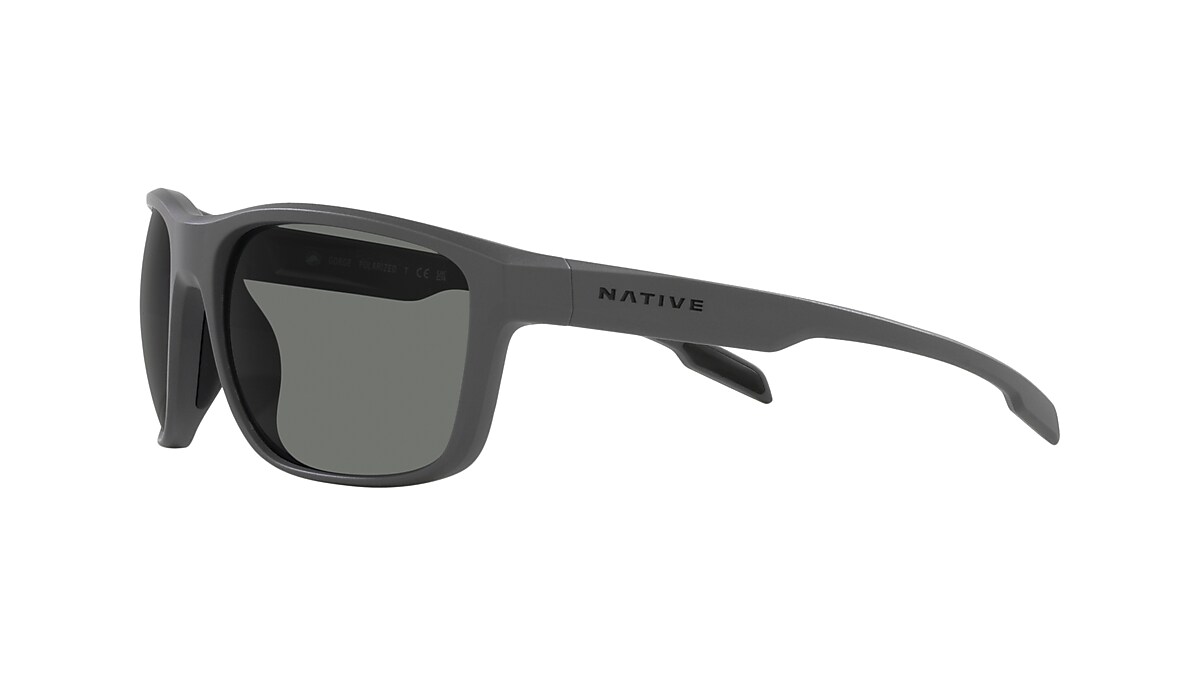 Gorge Sunglasses in Grey Polarized | Native Eyewear®