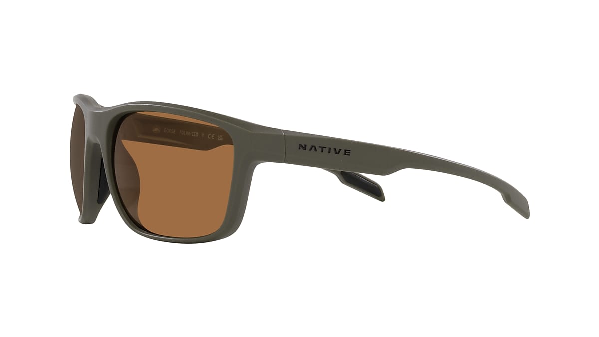 Gorge Sunglasses in Brown | Native Eyewear®