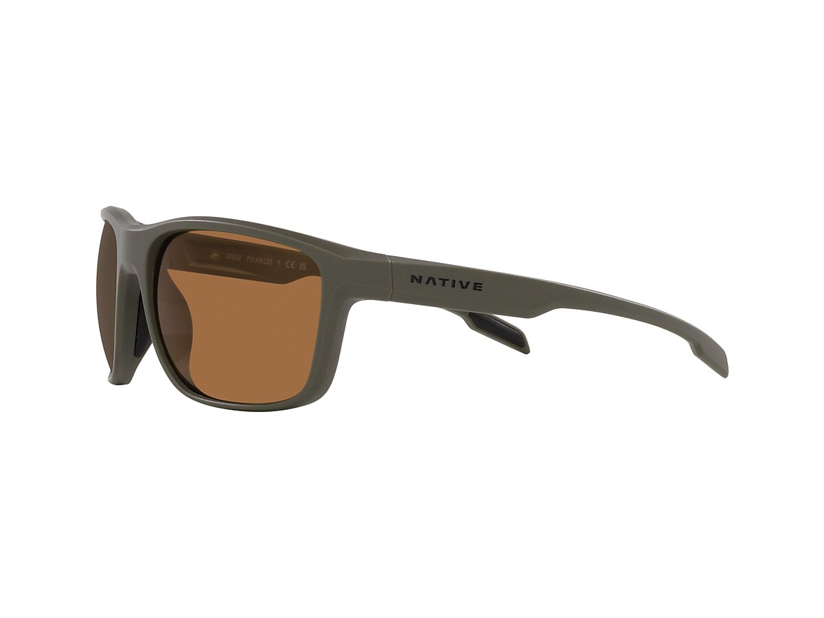 Gorge Sunglasses in Brown | Native Eyewear®