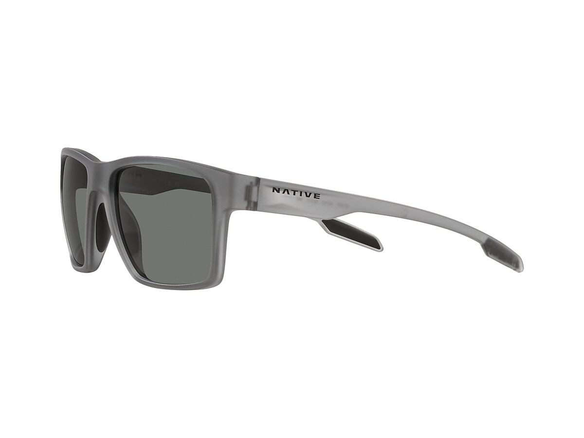 NEW サングラス チタン　レンズ グレー オクタゴナル Breck Sunglasses Grey Polarized | Native Eyewear®
