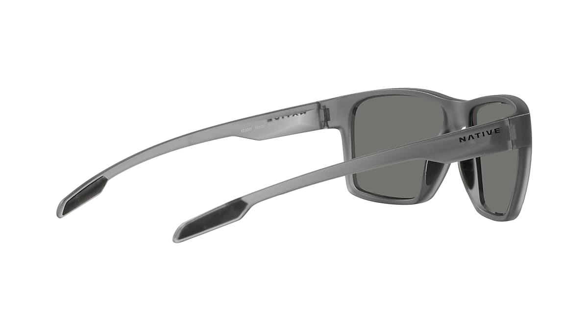 Breck Sunglasses Grey Polarized | Native Eyewear®