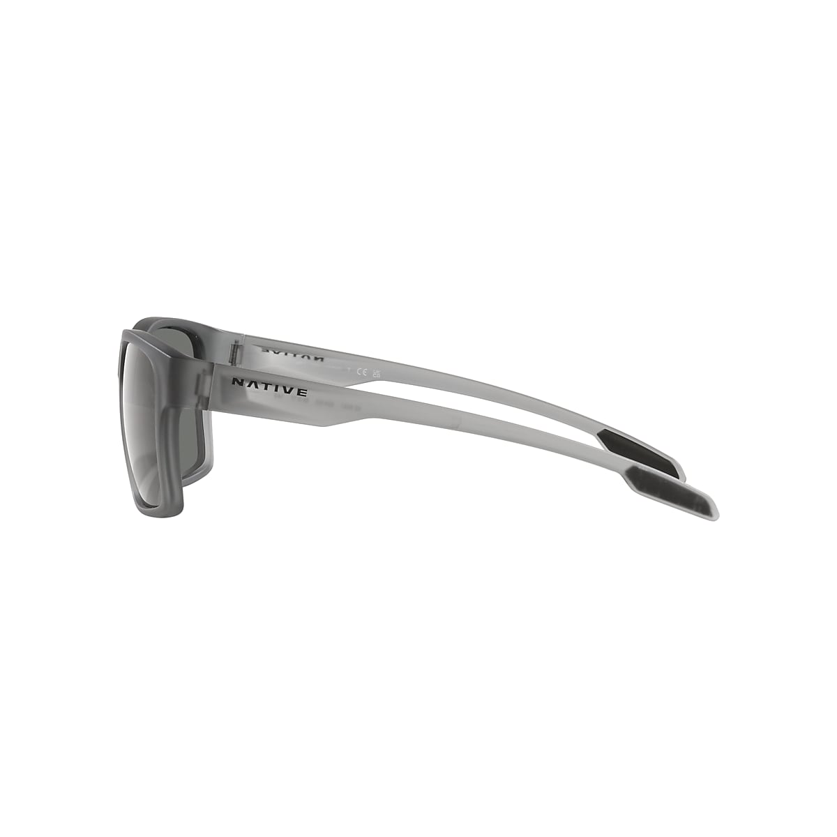 Breck Sunglasses in Grey Polarized | Native Eyewear® US