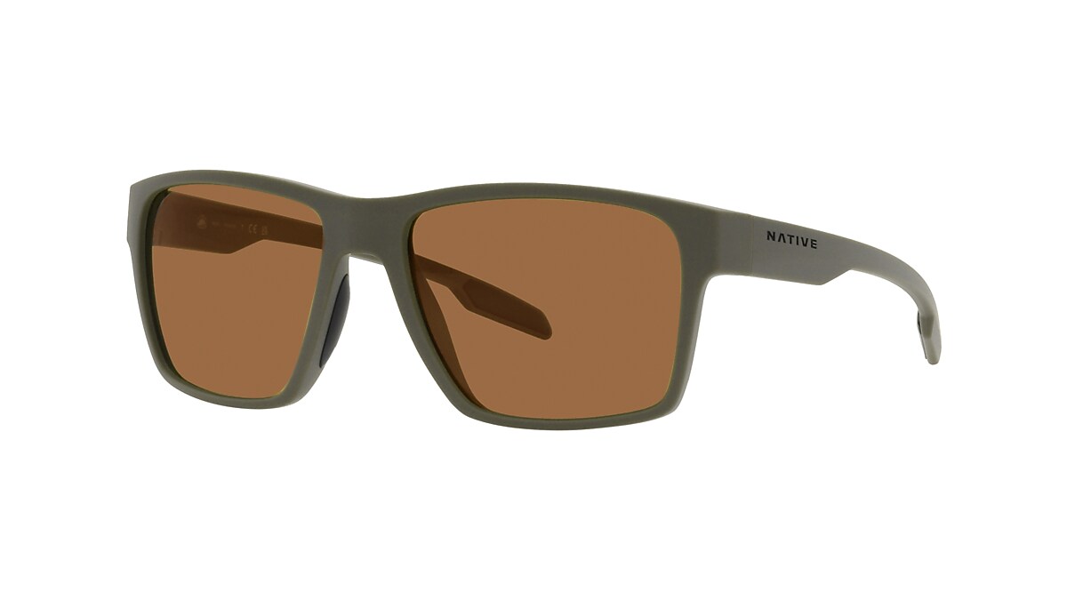 Breck Sunglasses Brown | Native Eyewear®