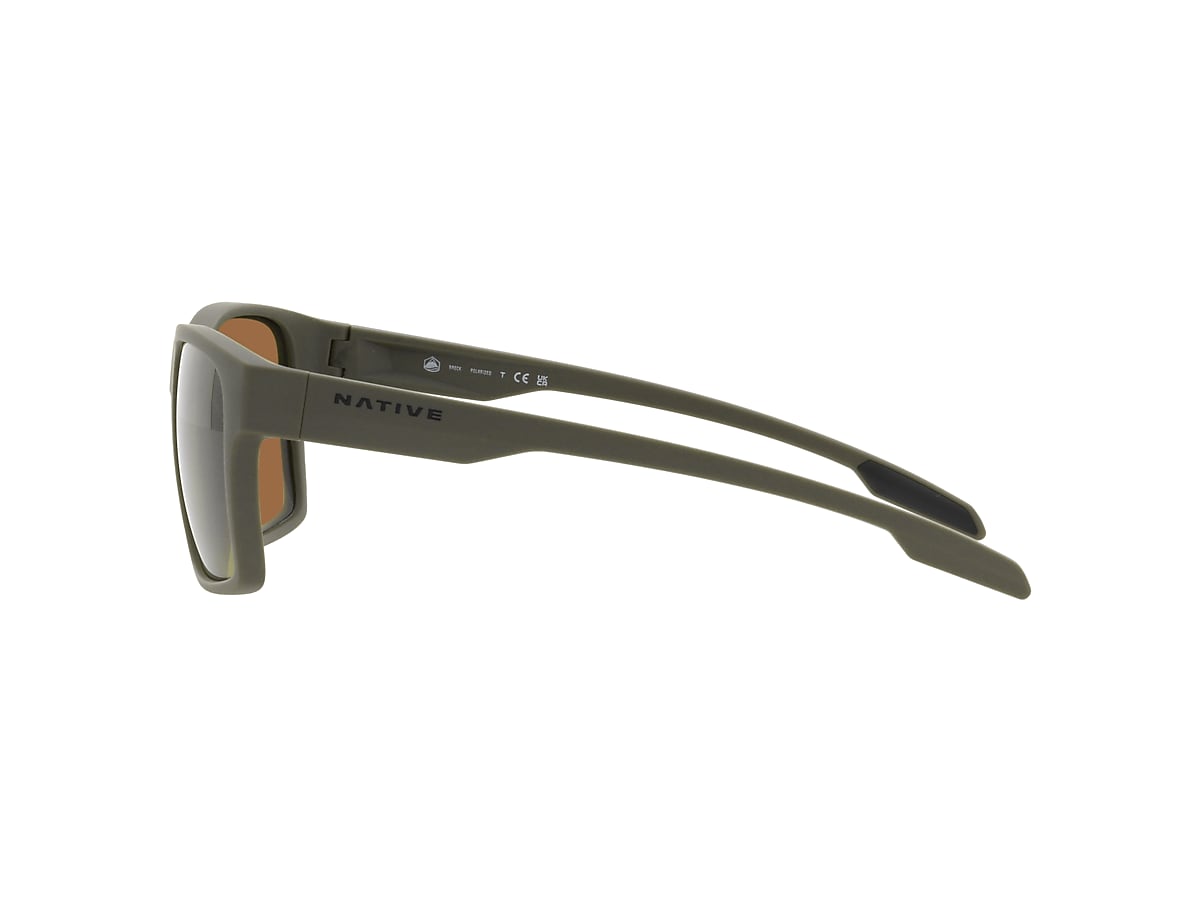 Breck Sunglasses in Brown | Native Eyewear® US