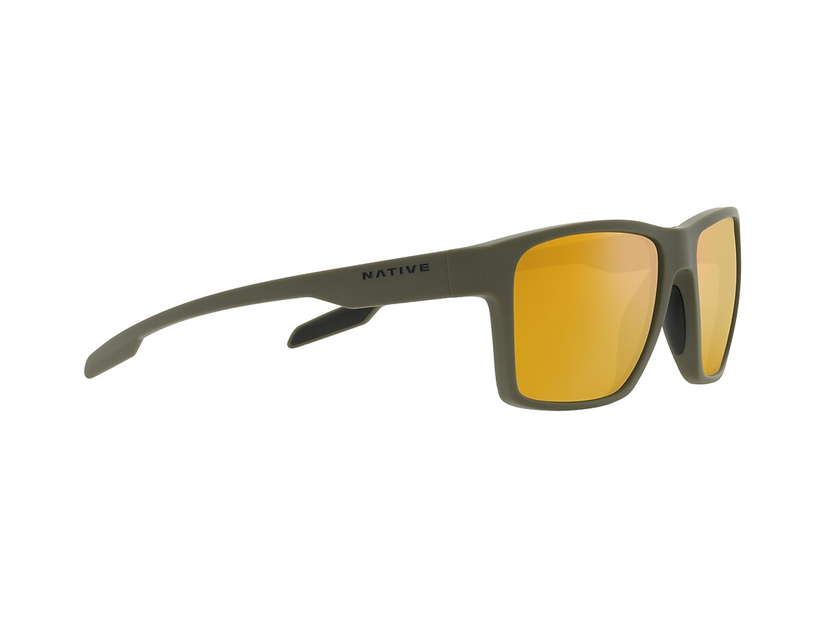 Breck Sunglasses Bronze Reflex | Native Eyewear®