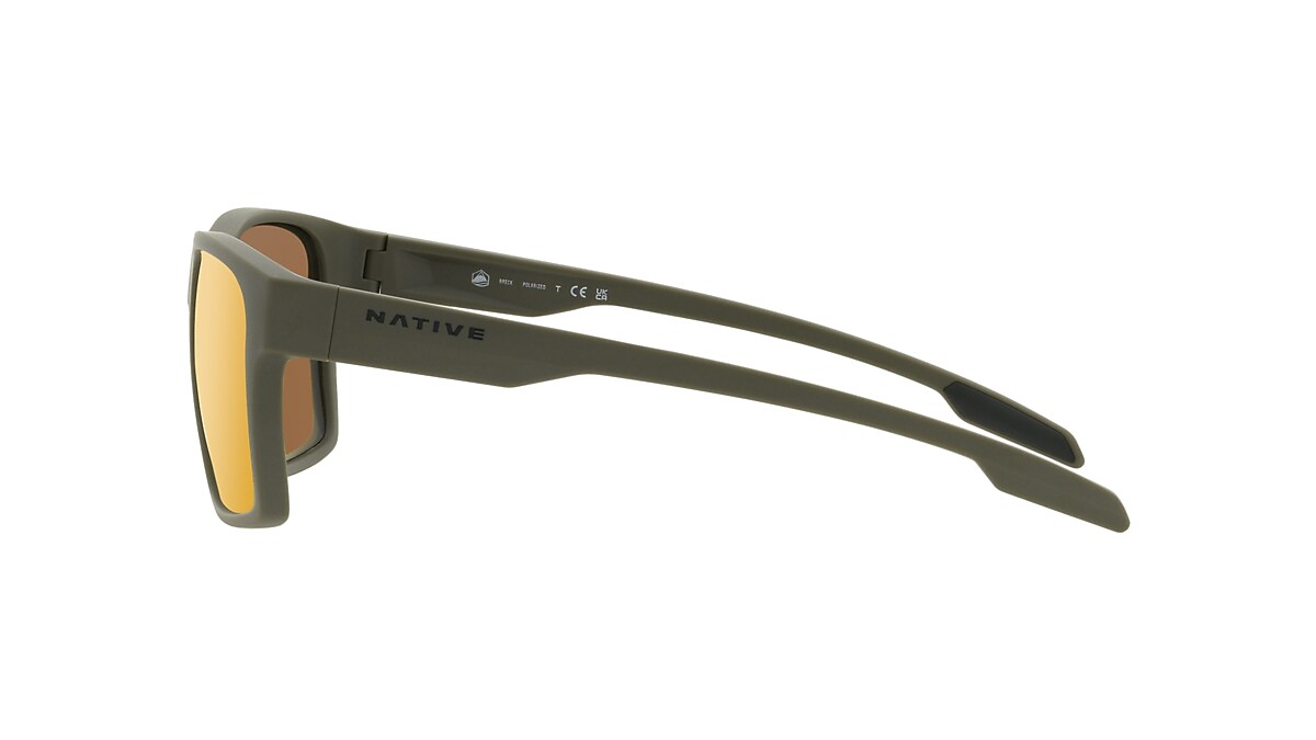 Breck Sunglasses Bronze Reflex | Native Eyewear®
