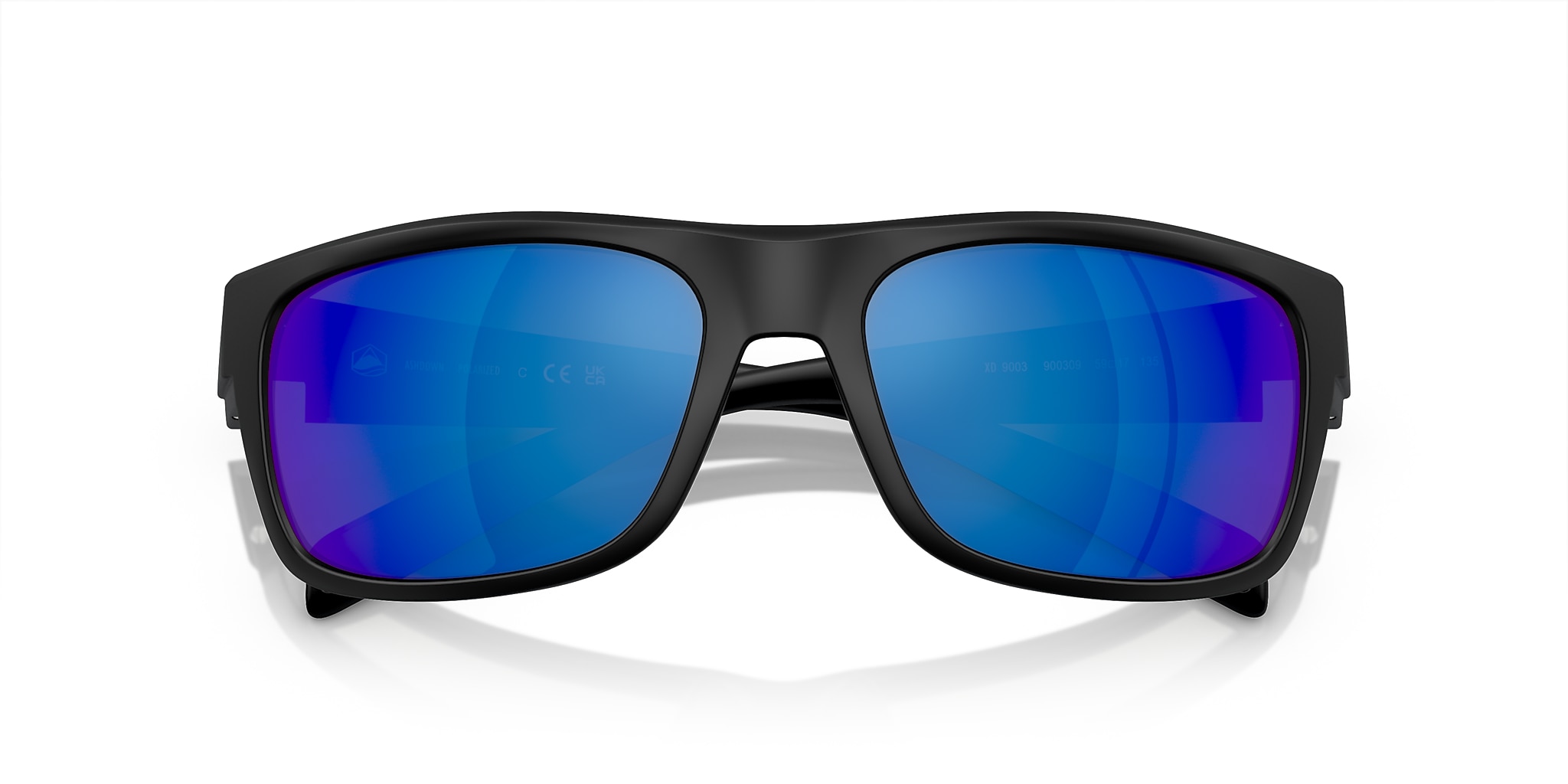 Ashdown Sunglasses in Blue Reflex Native Eyewear